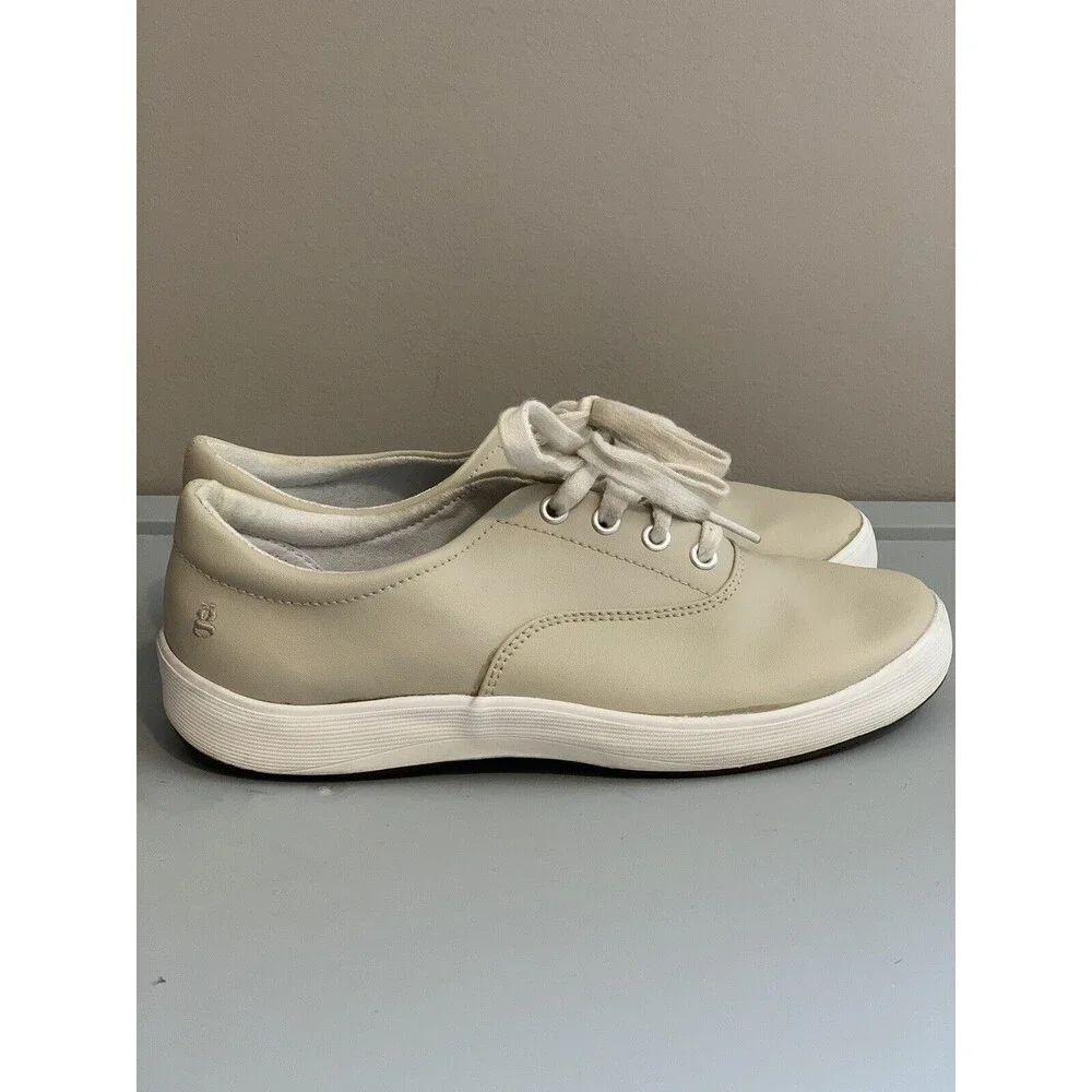 GRASSHOPPERS‎ Ortholite Womens Size 6 M Beige Tan Casual Comfort Shoes